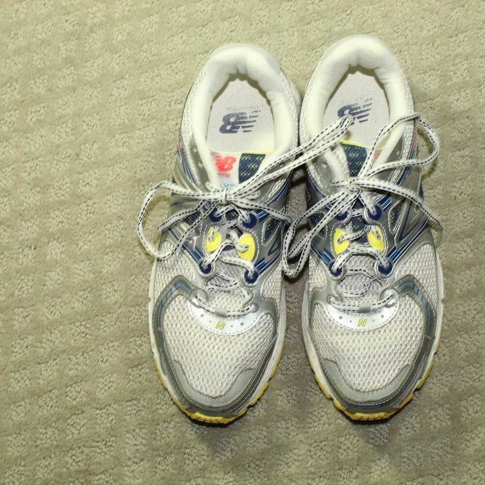 Size 9 - New Balance 680v2 Grey Blue Women's W6802GB2 Athletic Sneakers